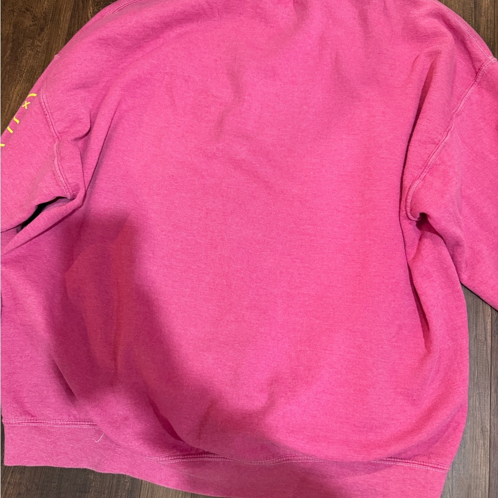 hot pink urban outfitters crewneck
